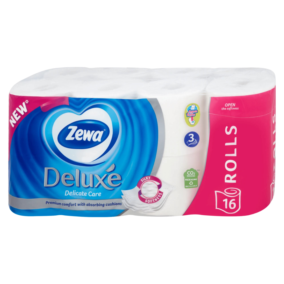 Zewa Deluxe Delicate Care hârtie igienică 3 straturi 16 role