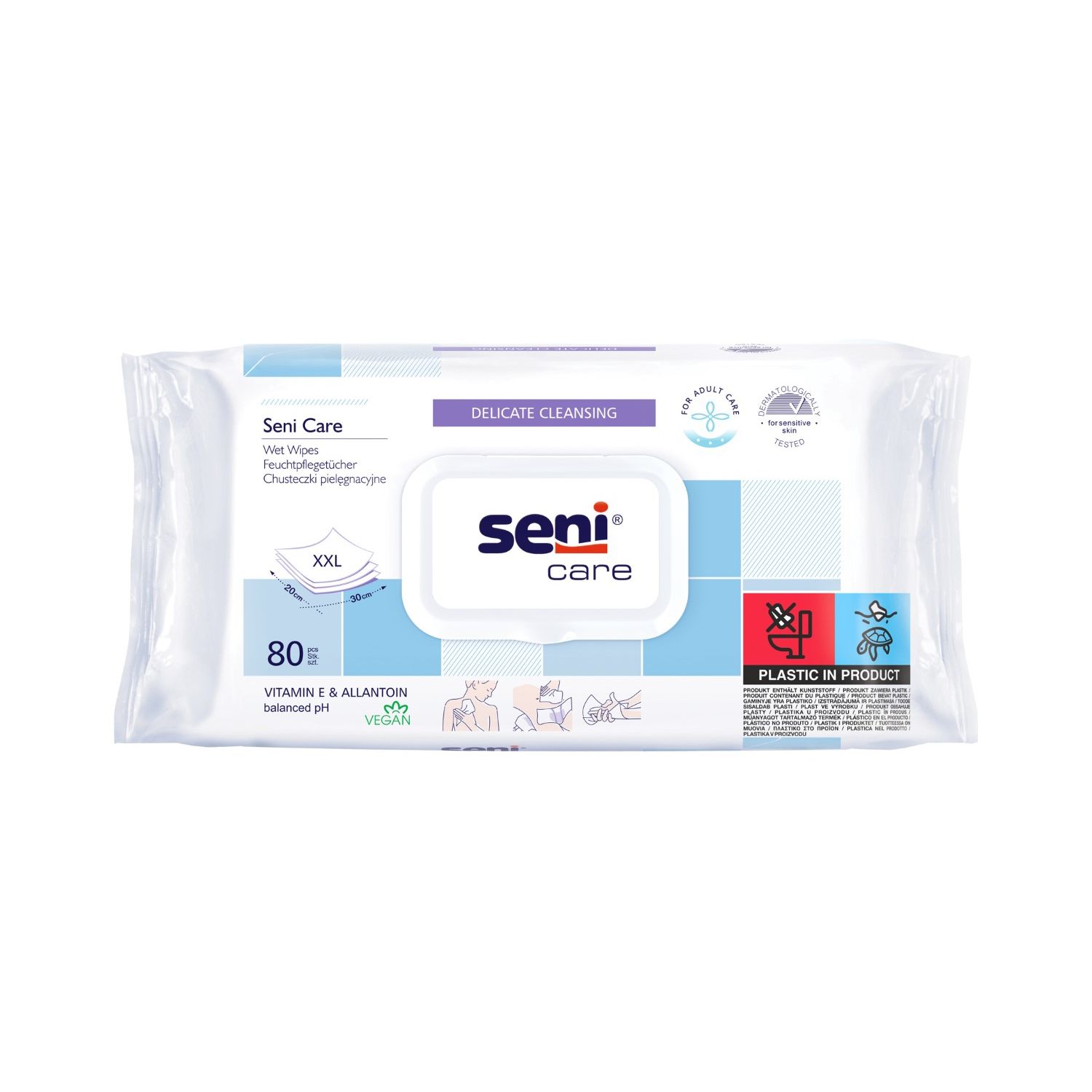 Șervețele umede SENI Care