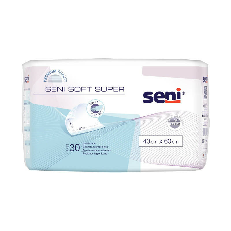Seni Soft Super aleze igienice 40×60 cm 30 buc