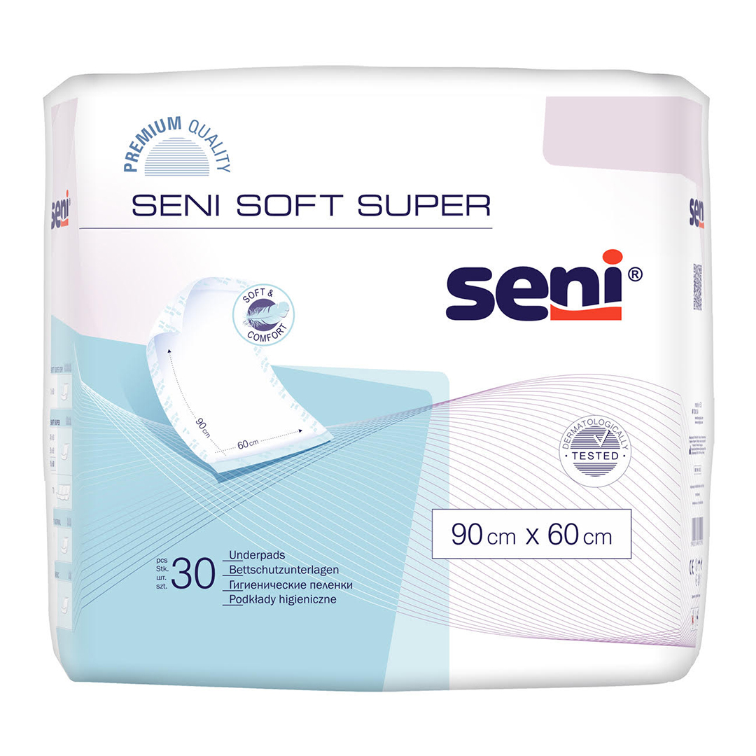 Seni Soft Super aleze igienice 90x60 cm 30 buc