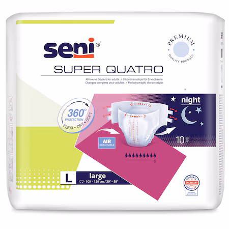 Seni Super Quatro L 10 buc