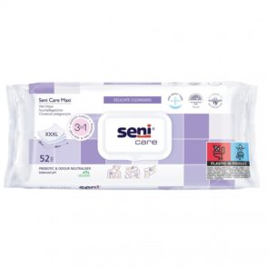 Seni Care Maxi XXXL – Șervețele umede pentru adulți, 52 buc.